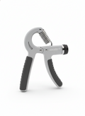 Adjustable Hand Gripper 5-60kg | Hand Grip Strengthener | Grey