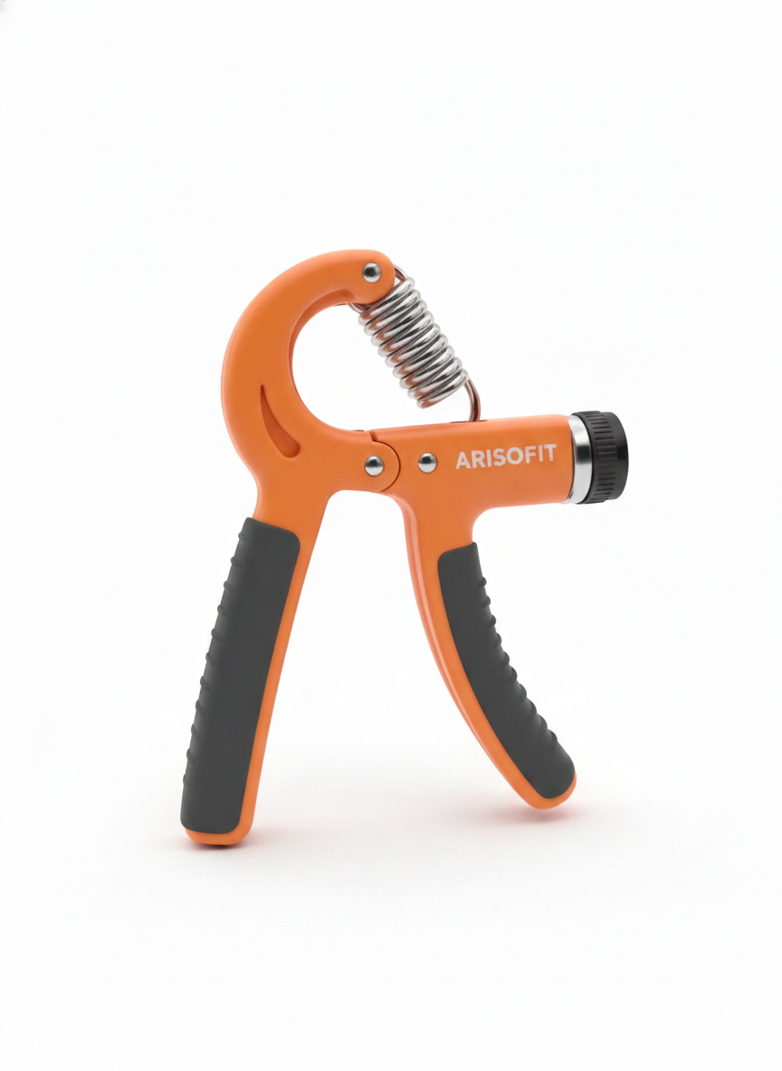 Adjustable Hand Gripper 5-60kg | Hand Grip Strengthener | Orange